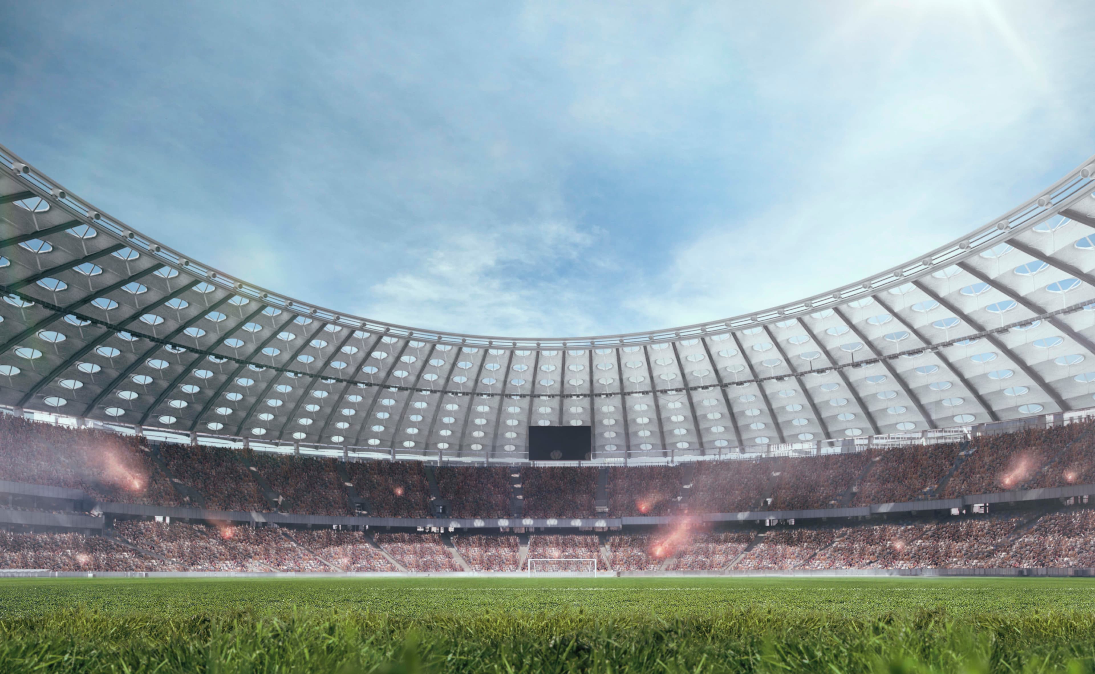 Dynamic sports action and auction graphics